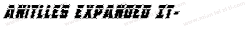 Anitlles Expanded It字体转换